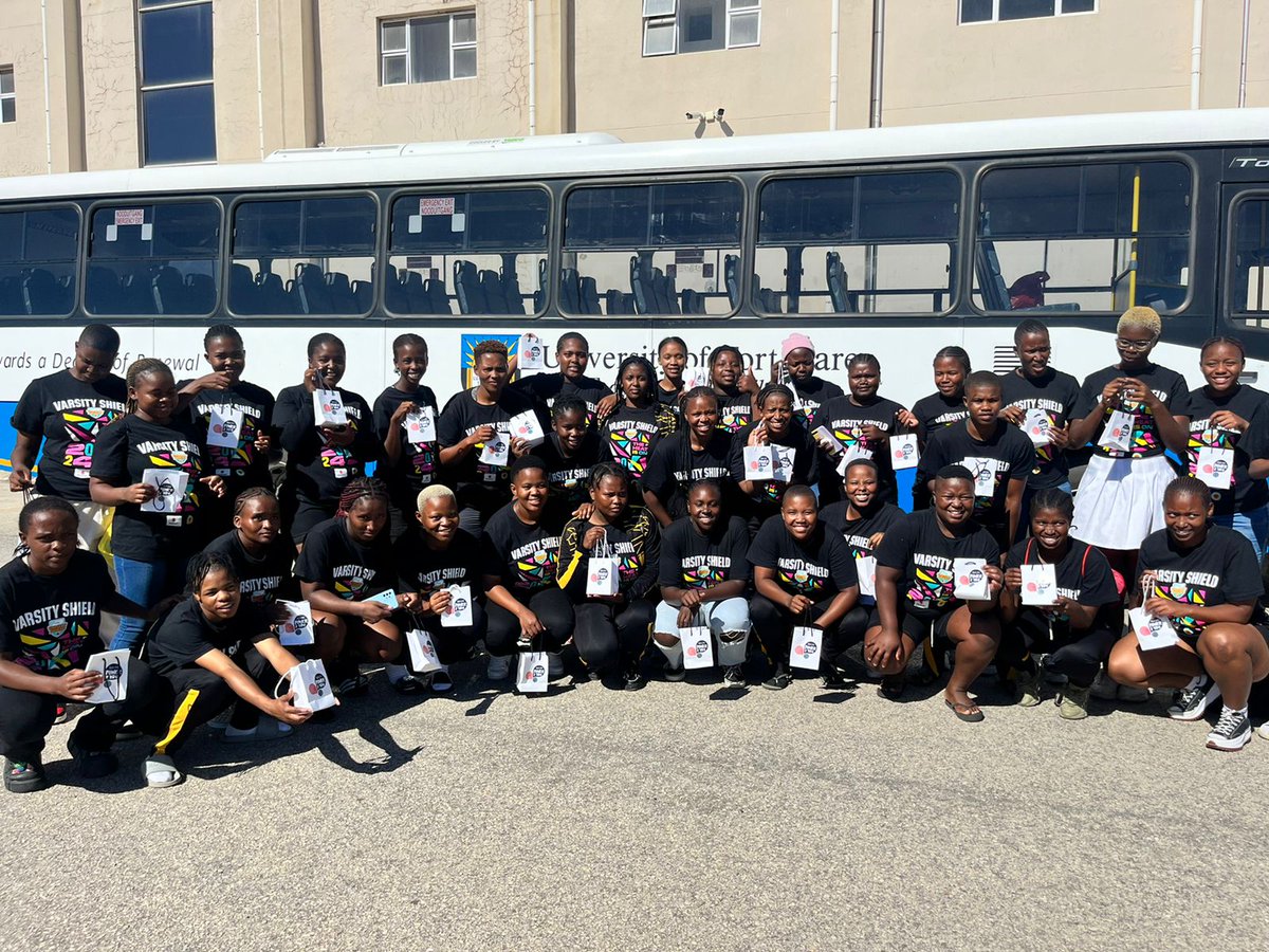 Recently donated 35 #Power2You packs to Fort Hare Women's Team! Here's to supporting women in sport and combatting gender-based violence! #WomenInSport #KolisiFoundation #Empowerment