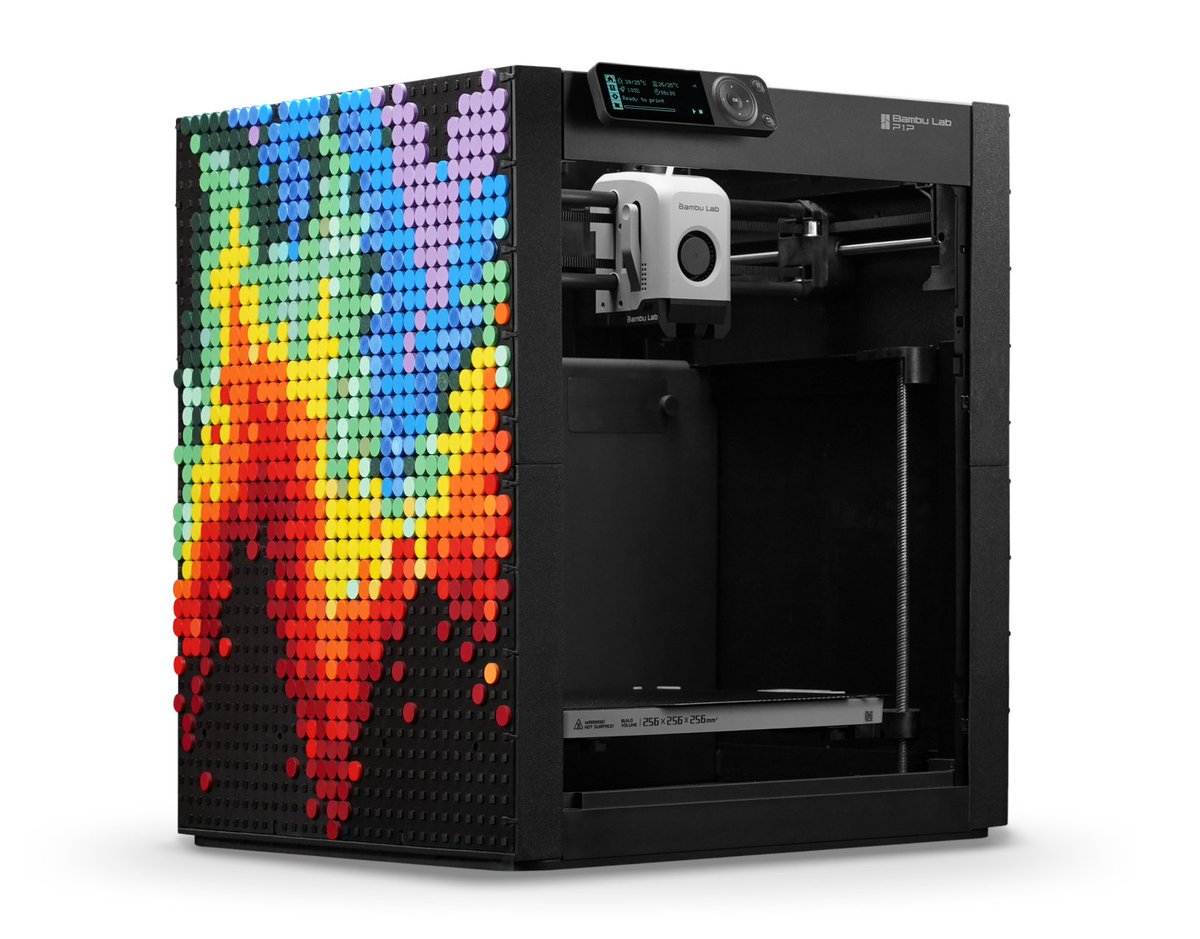 ❓Want a super fast high speed #3dprinter that delivers unbelievable quality? ✅Check out the Bambu Lab P1P: marketplace.createeducation.com/product/bambu-… 🙌A colourful and customisable #3dprinter that delivers amazing prints striaght from the box! 👇Find our more: enquiries@createeducation.com