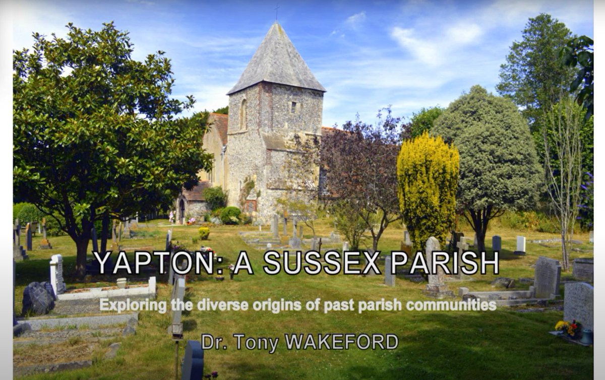 In our latest #TenMinuteTalk, Dr Tony Wakeford explores the origins of Yapton in Sussex. Learn more, here: ow.ly/lYuZ50RqvSf #WeAreLocalHistory #LocalHistoryForAll