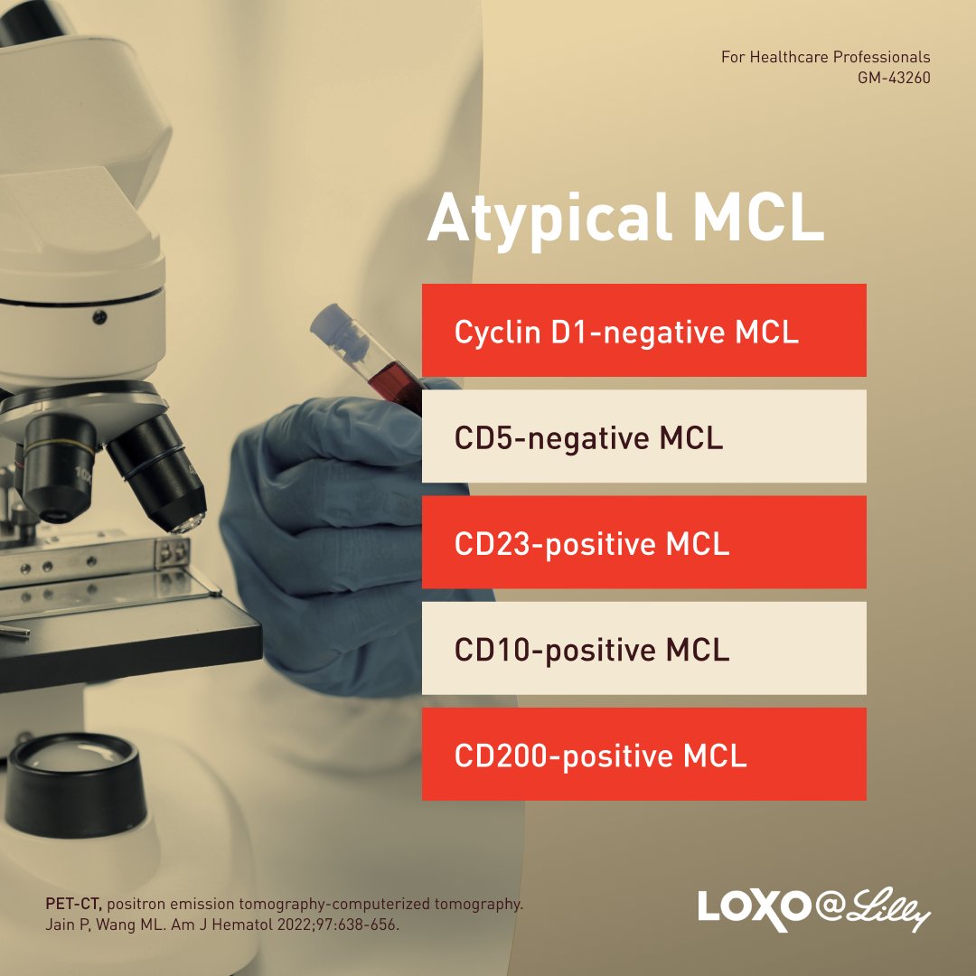 Atypical cyclin D1-negative #MantleCellLymphoma occurs in 1–2% of patients with #MCL. Is there a role for PET-CT imaging in the diagnosis of these rare cases?