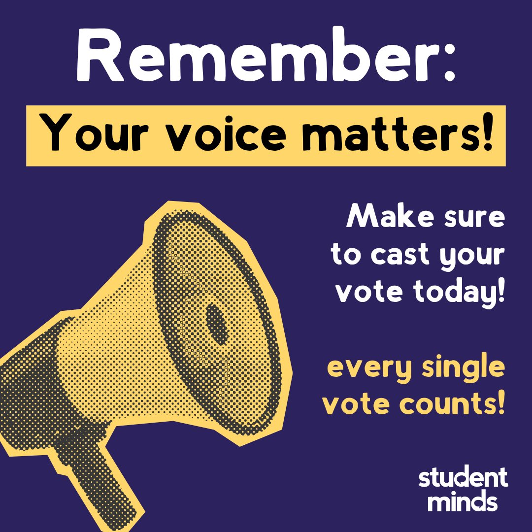 Make sure you go out and #vote today in the #localelections, make your voice heard, every vote matters! 📣