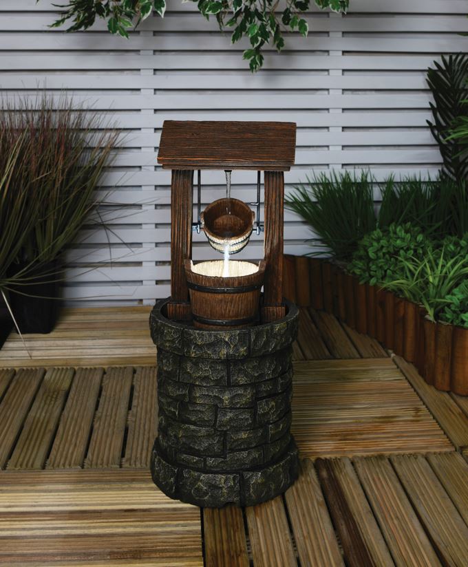☀️ BANK HOLIDAY OFFERS ☀️ 😍👉 Shop today & SAVE on Water Features incl 30% OFF this Wishing Well Water Feature!! 🛒 bit.ly/4beiBjQ