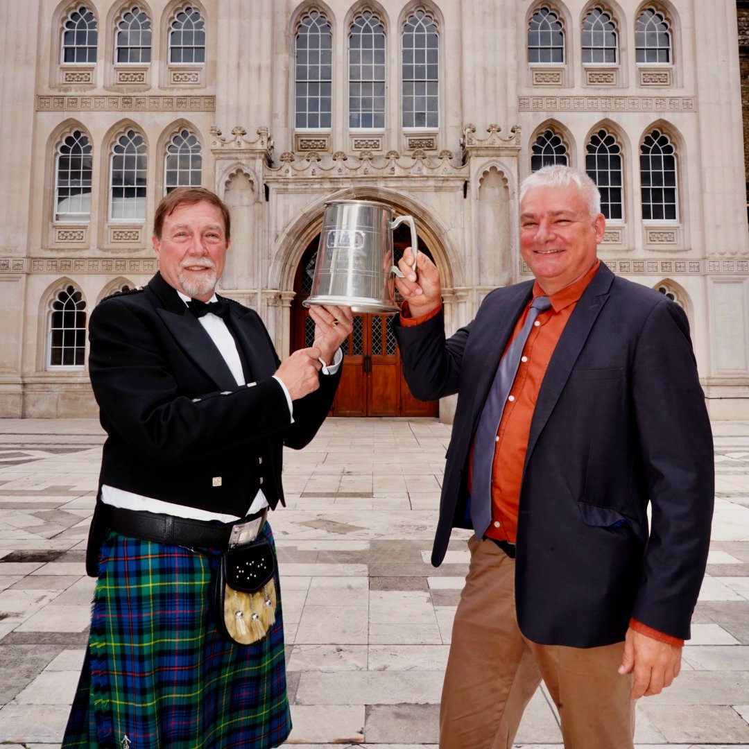 At the International Brewing Awards — our Founder, Rich Watkins proudly accepted a Gold Medal for FreeWheeler as well as a Gold Medal and Championship Trophy for Barley Griffin in the Guildhall, London. 

Cheers to a decade of bent brews and a taste of what's to come 🍻