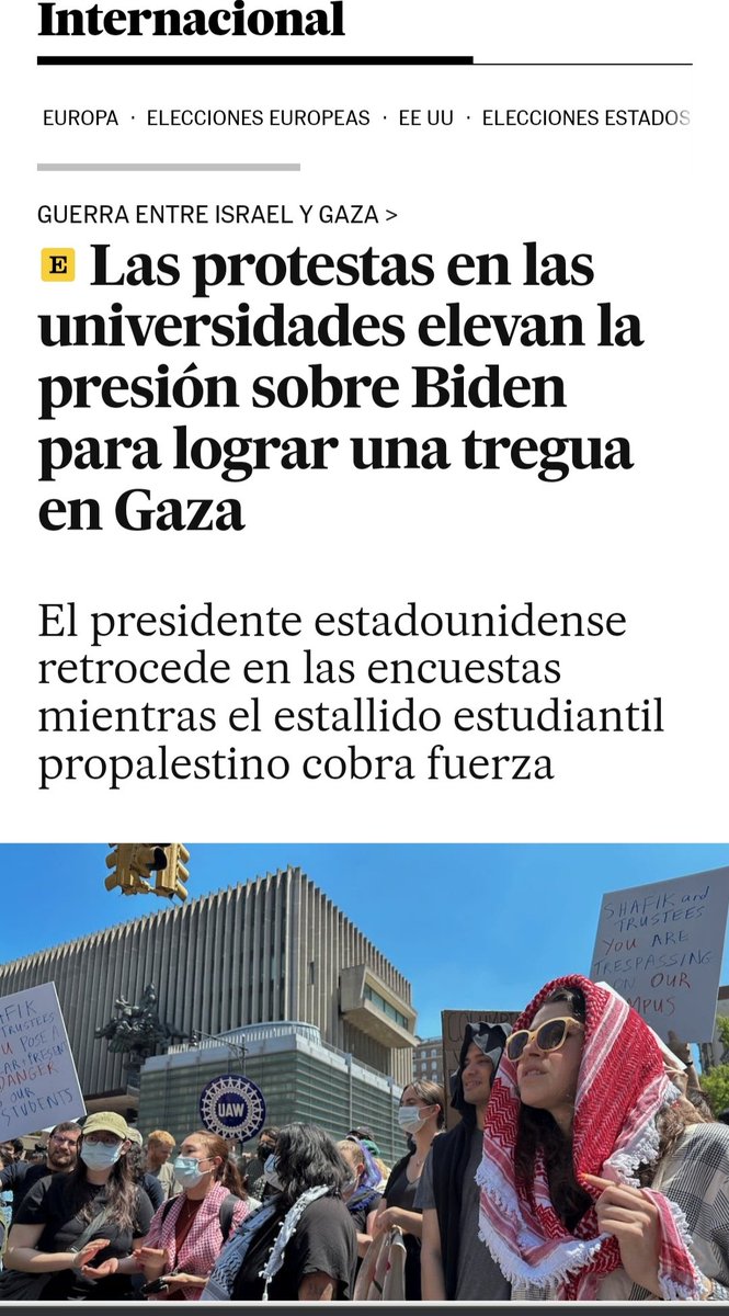 El lobby judío no es suficiente para que gane las elecciones Joe Biden, Palestina será su tumba