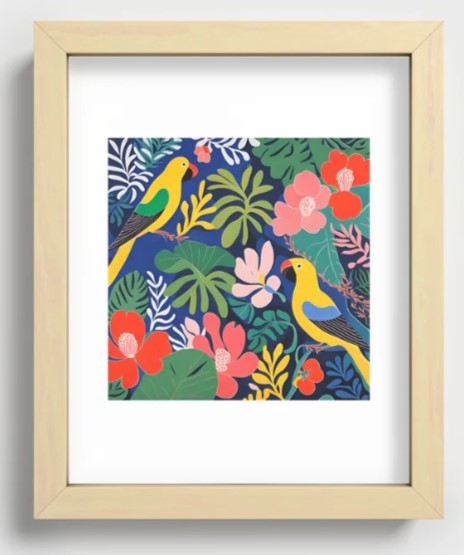 15% off this item today!
#birds #parrots #tropical #art #summer #totes #framedart #poster #prints #apprel #bedding #Society6 #MAnitarka

society6.com/art/tropical-d…