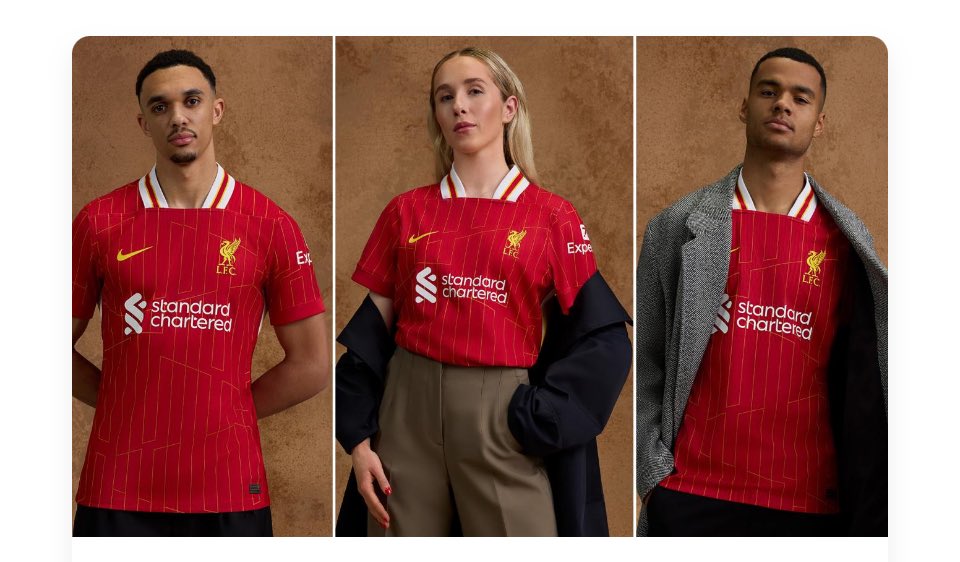 It’s officially official and I *think* I like it! #newkit #LFC #LFCMen #LFCWomen ❤️