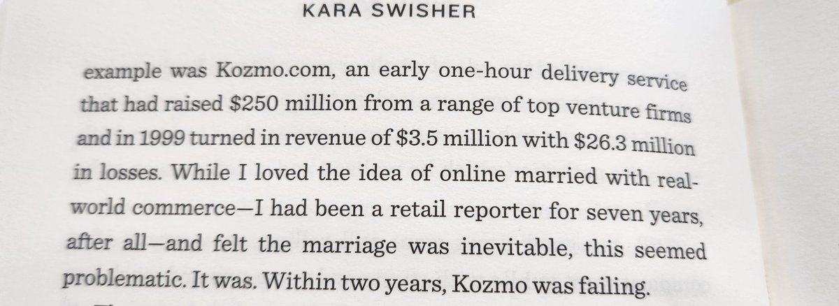 Being early can be horribly wrong. kozmo.com was trying to run a one hour delivery service in late 1990s in US and failed by 2001. And now this is a new idea, once again.