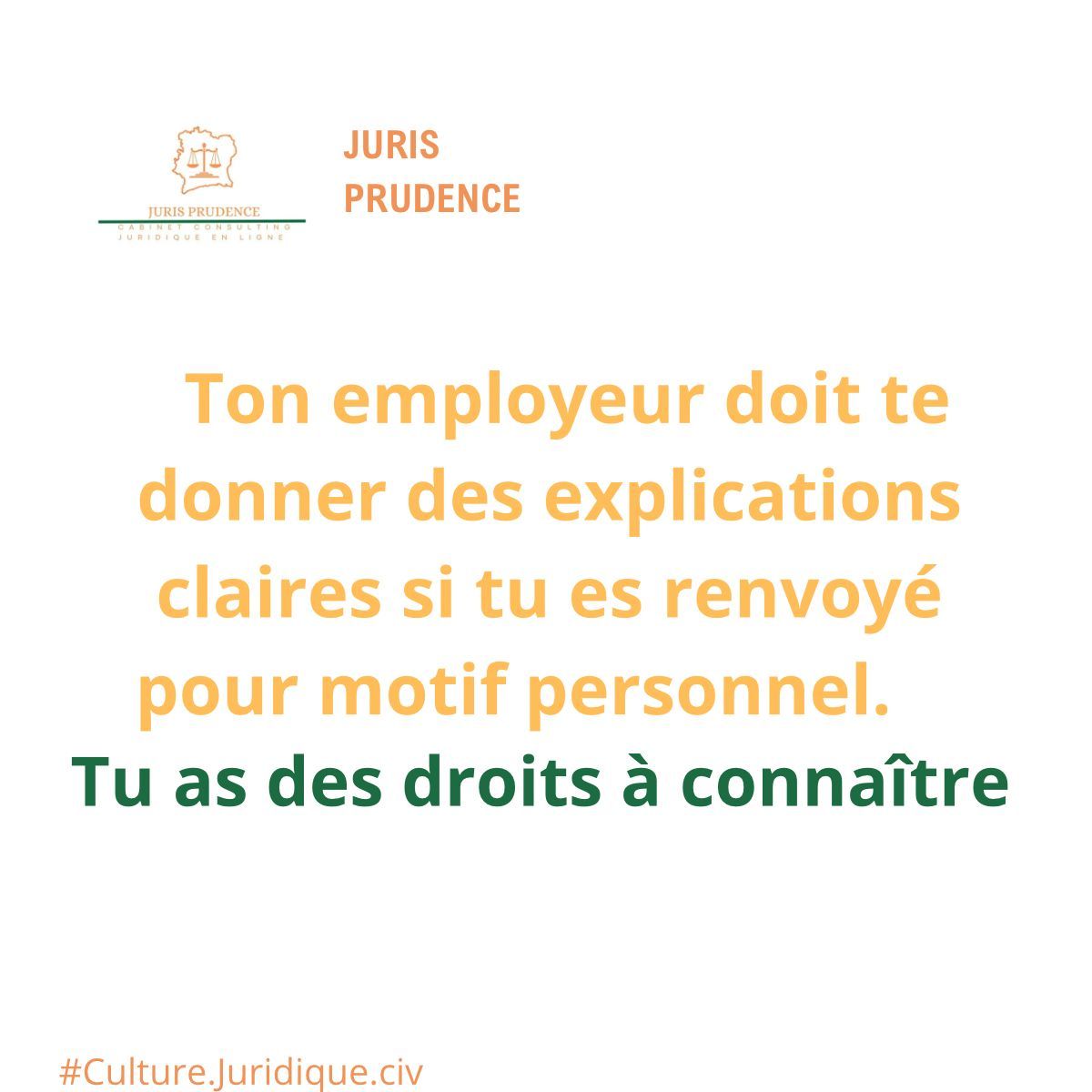 Comment savoir si votre licenciement respect les lois du travail ? #CultureJuridique #Licenciement #Travail
