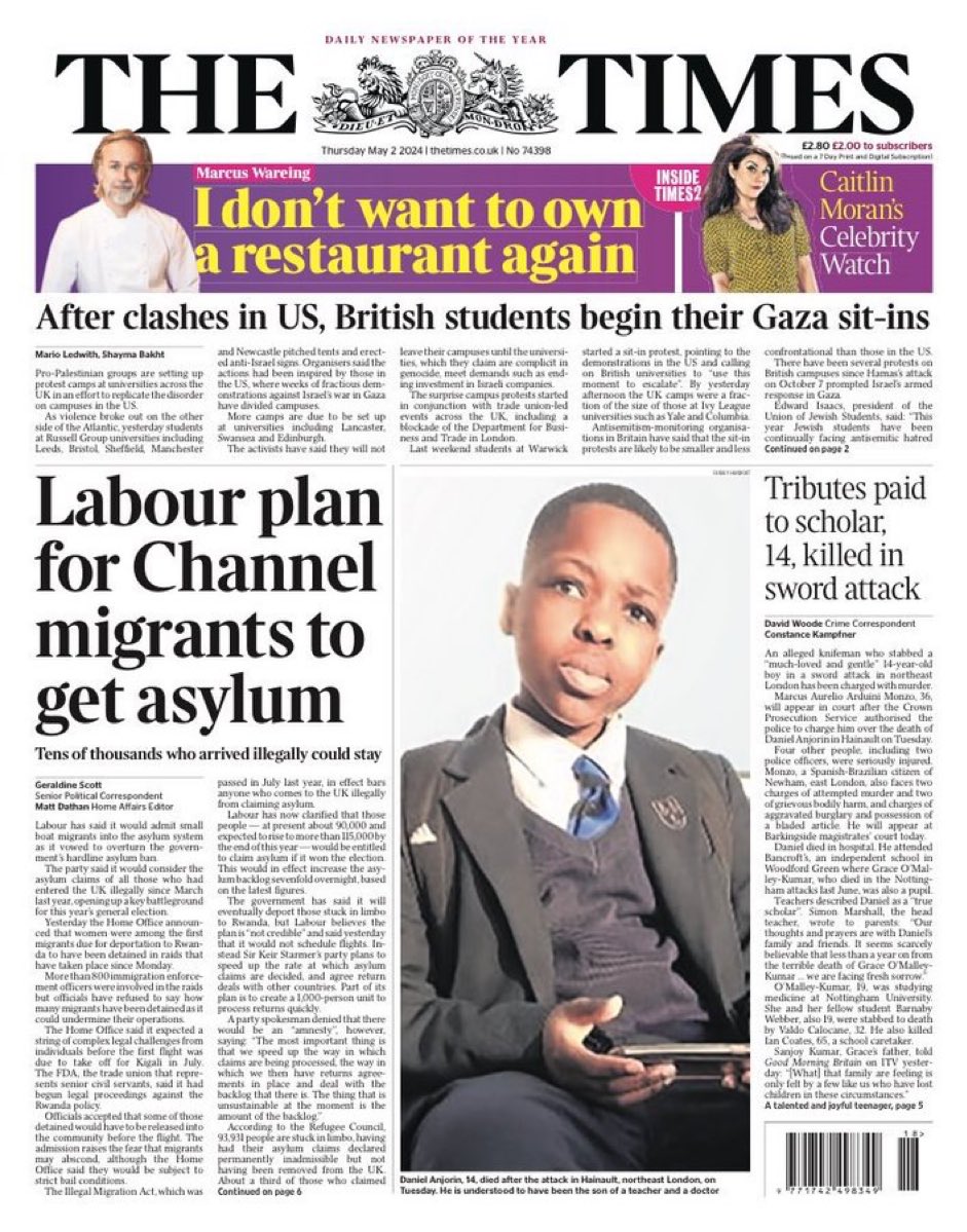 Won’t Labour’s plan just encourage more and more asylum seekers every year they’re in power?
