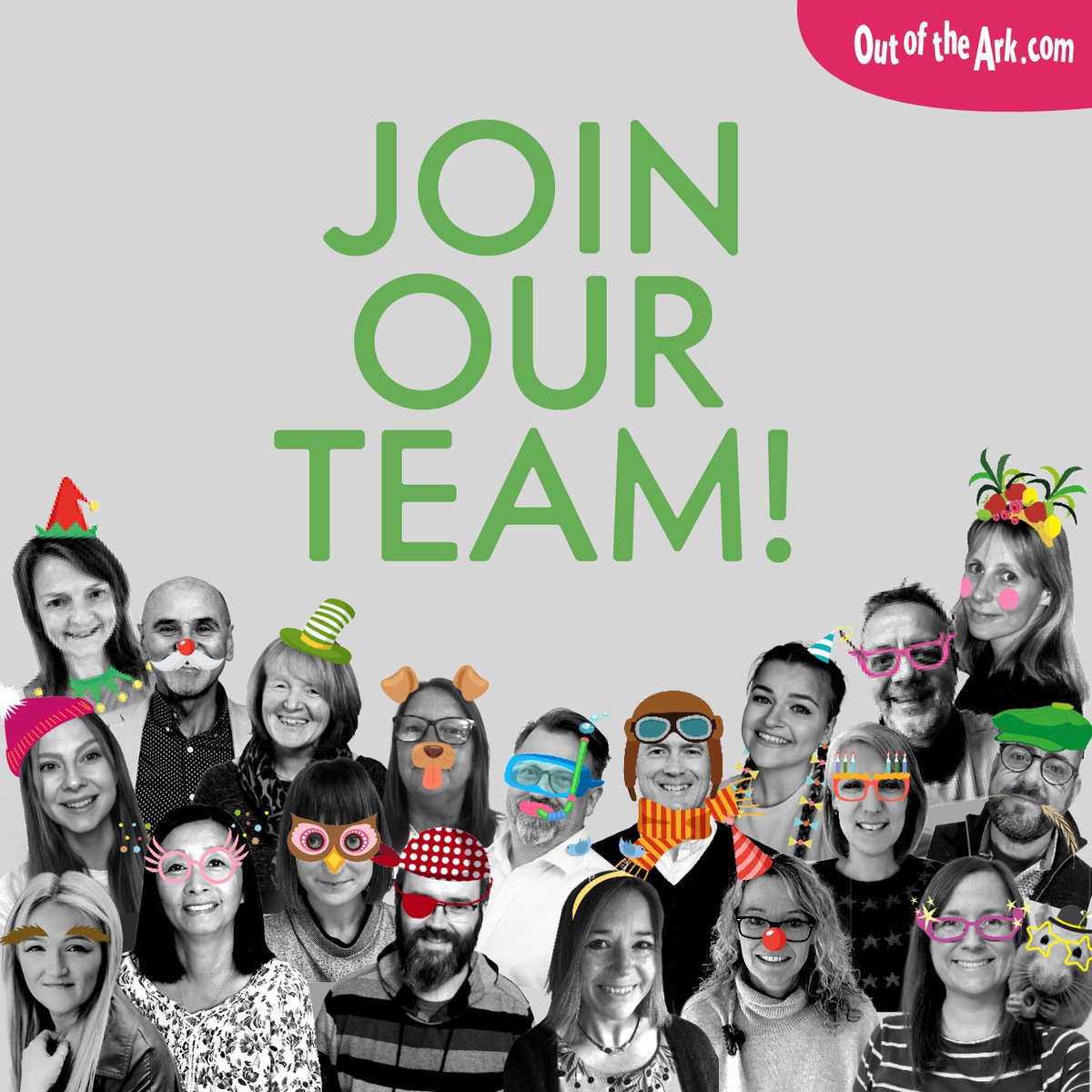 😃 WE'RE HIRING 😃 One thing our team share is we believe in the power of music to change the lives of children and, well... everyone! If you'd like to be a part of that find out more about our vacancies: 👉 Designer 👉 Junior Graphic Designer Info here outoftheark.co.uk/about/join-our…