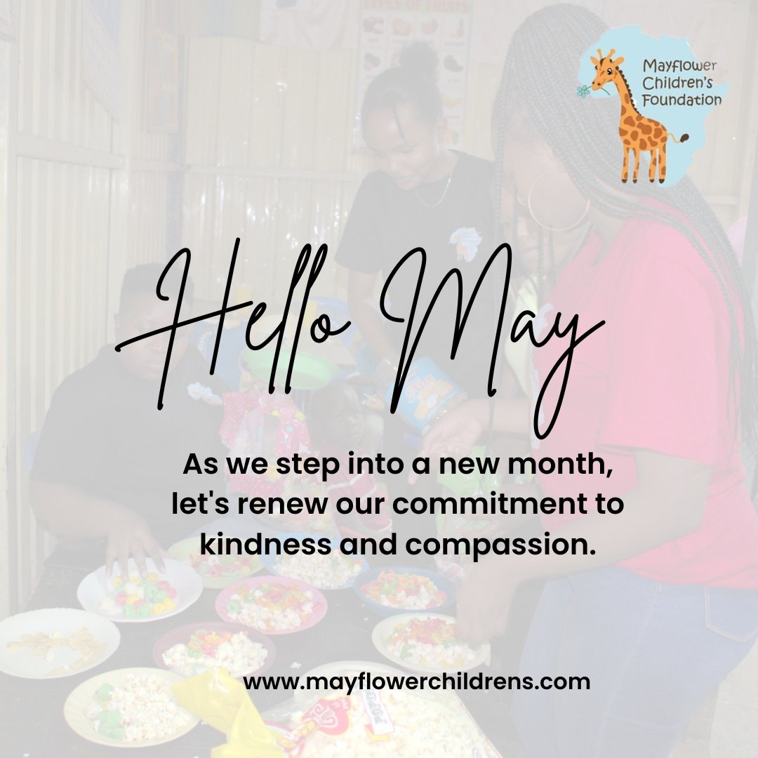 May this month bring nourishment to both body and soul through our feeding program. Together, let's sow seeds of hope and abundance, ensuring no child goes hungry.

#mayflower_kids #charity #Kenya #EndChildHunger #nutritionforeverychild