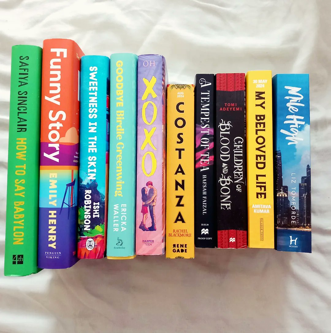 Morning lovelies 😘 sharing my May tbr this morning! I'm excited to read at least some of these! This isn't all of them! 😂 what are you looking forward to in May, bookish or otherwise? #BookTwitter #books #Bookstack