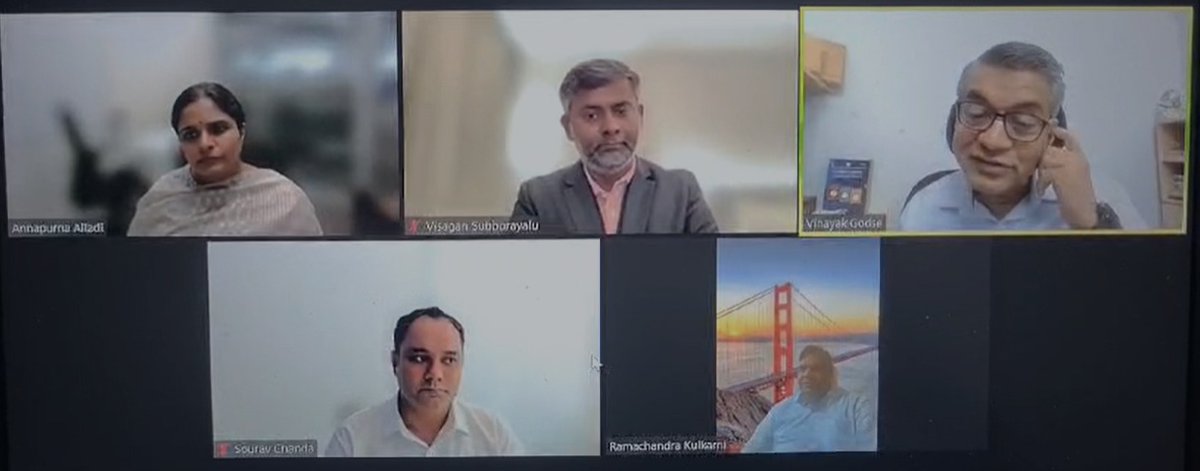 An engaging webinar on DSCI-KPMG report 'Secure in India 2023' by @nasscom_member_ provided valuable insights into how #CyberGCCs are reshaping global cybersecurity and digital risk management. Discussions highlighted India's growing significance as a hub for cyber GCCs, with a…
