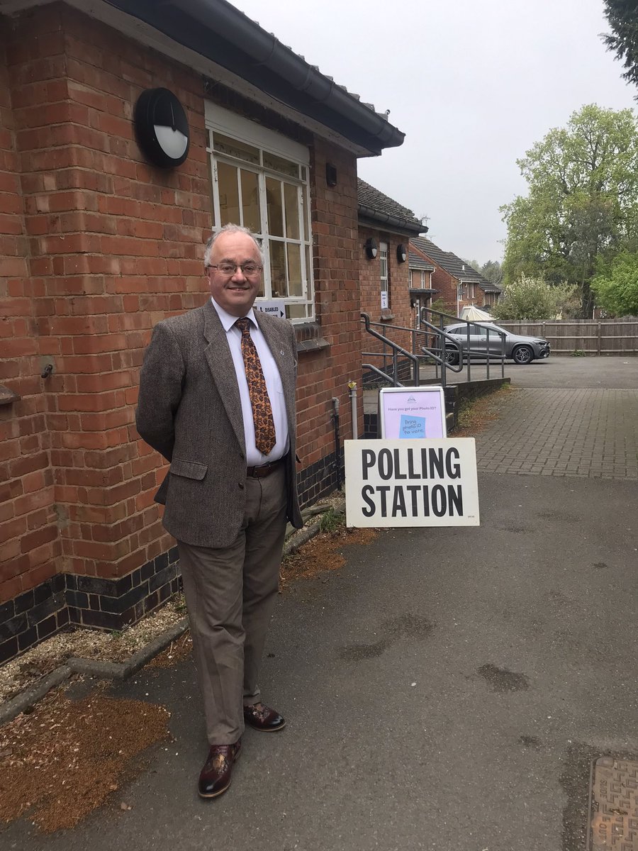 I’ve voted in today’s Police & Crime Commissioner elections. Polling stations are open until 10pm. #CutCrimeVoteMatthews