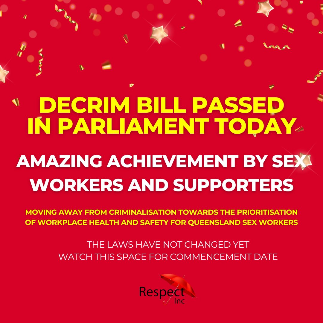 WE DID IT!
Keep an eye on our website and socials for commencement date.
#decrimqld