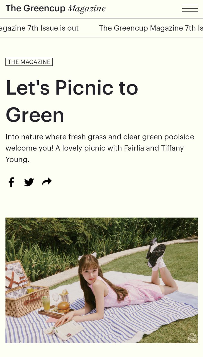Tiffany Young x FairLiar SS24 pictorial on The Greencup Mag 7th Issue ⛳️
magazine.thegreencup.co.kr/magazine/142

#TiffanyYoung #티파니영 #티파니 #young1 #FAIRLIAR #페어라이어
