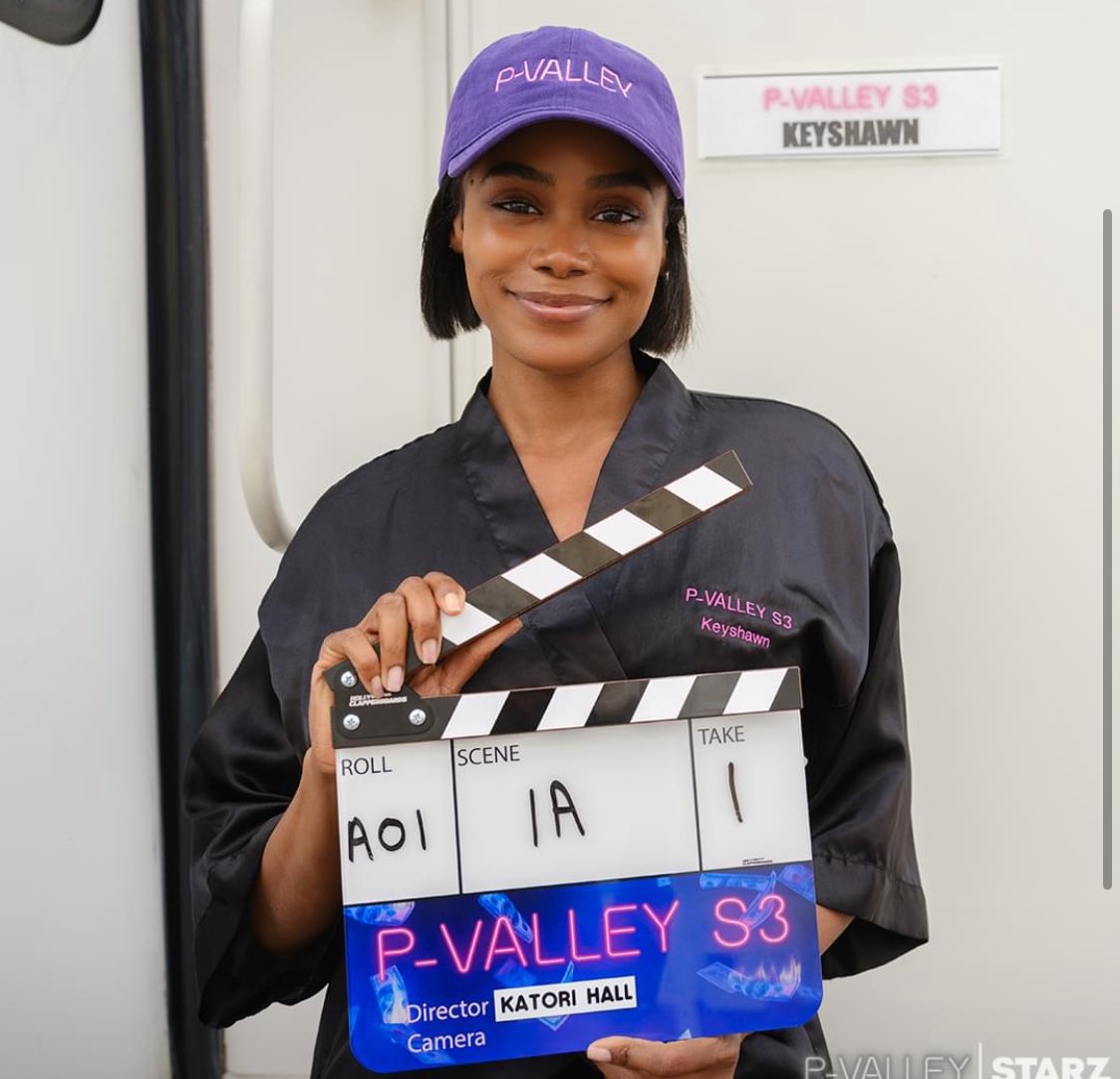 P Valley has finally started filming for season 3! #PVALLEY