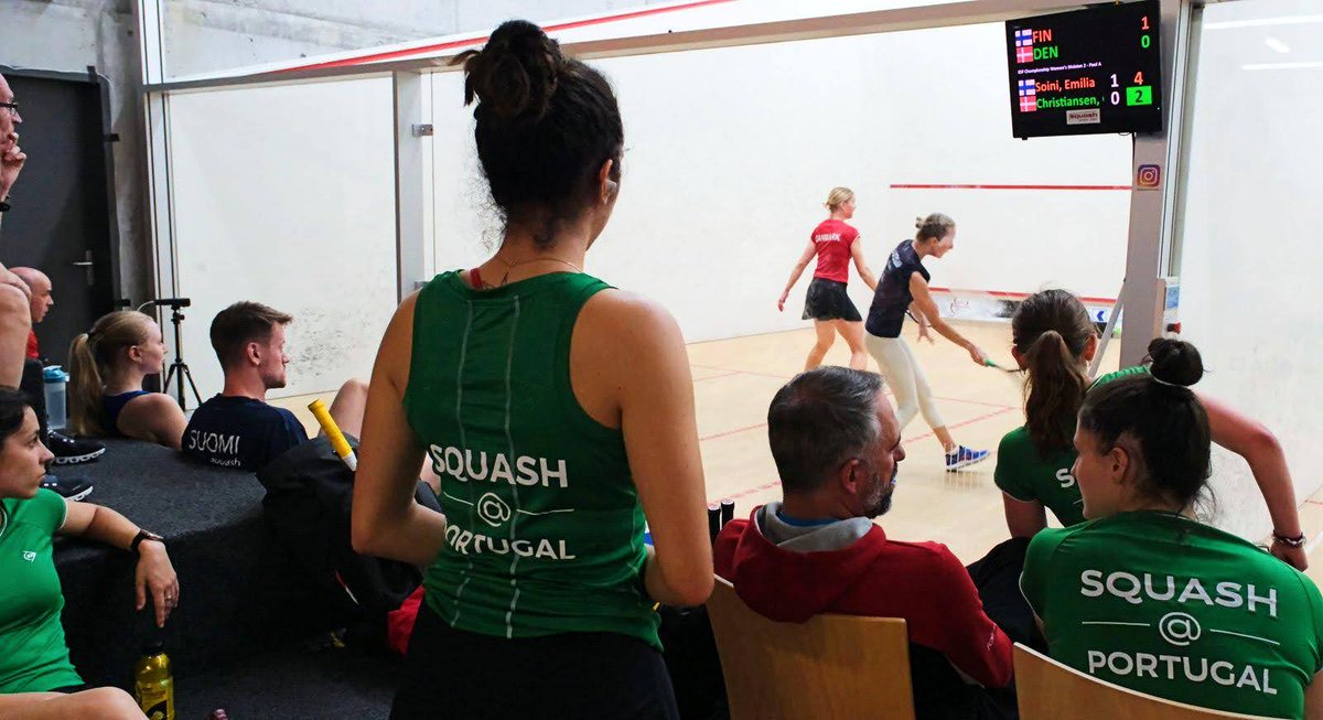 It's day 2⃣ at the ESF European Team Division 1 & 2 Championships in Uster!🇨🇭 Follow our live blog as the pool stage concludes, including schedule, live scores and live streaming on YouTube or Eurovision Sport. 👉shorturl.at/goKUY #EuroSquash #SquashETC2024