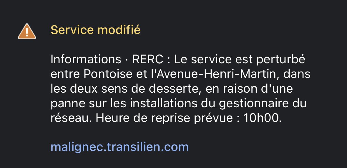 Trop cute même le RER C m’encourage à passer mon permis 🙂‍↔️ #RER #Paris