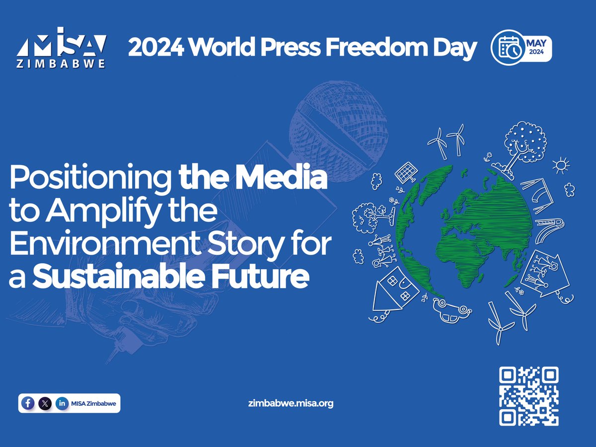 We are holding commemorations leading up to World Press Freedom Day on May 3rd, 2024. These commemorations are being held under the theme: Positioning the Media to Amplify the Environment Story for a Sustainable Future. #WPFD24 #SustainableFuture #EnvironmentalStory