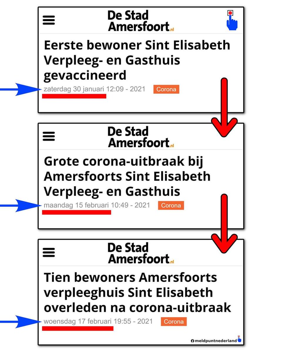 VACCINEREN ...
Begin  2021 werd het al heel duidelijk
uitgelegd ....