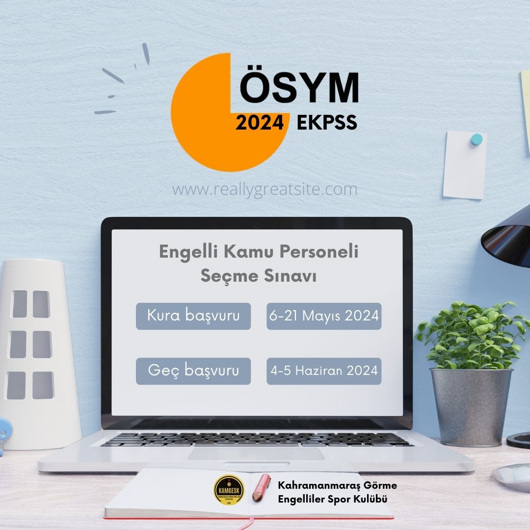 ÖSYM'nin 2024 sınav takviminde yer alan 2024-EKPS kura başvuruları 6-21 Mayıs 2024 tarihleri arasında yapılacak. Kura'ya zamanında başvuramayan adaylar için geç başvurular ÖSYM tarafından 4-5 Haziran 2024 tarihleri arasında alınacak.

#ösym #sınav #sınavtakvimi #ekpss #2024ekpss