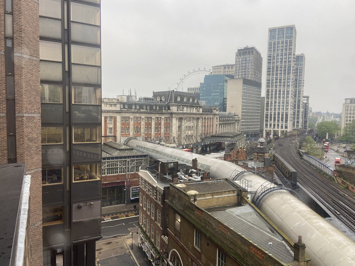 Can you guess from which building my rainy view is from this morning? #LondonTown