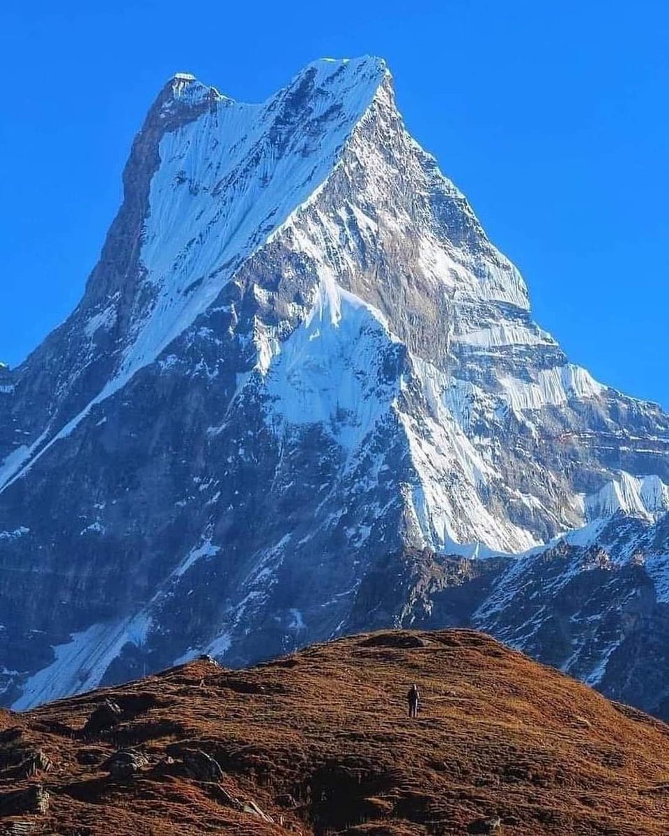 bklamsal's tweet image. Let's be here-now and transform ultimately...
#Fishtail #Himalaya #Nepal