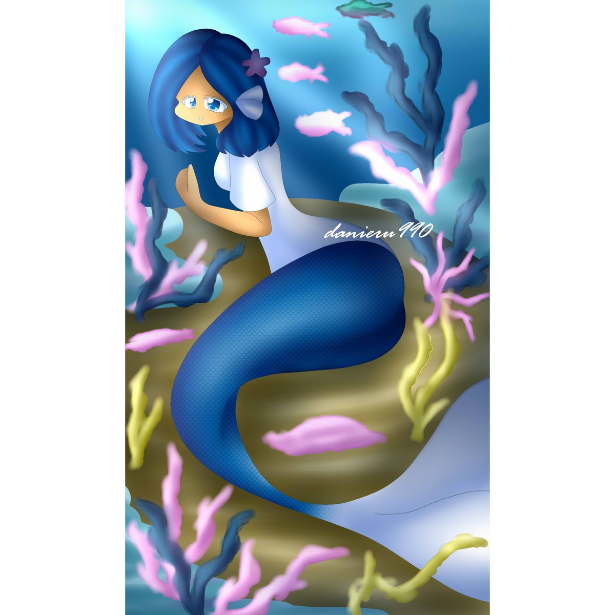 🌺💙  Haku Anderson Mermaid life 💙🌺 #mermay #mermay2024 #mermaidlife #ocean