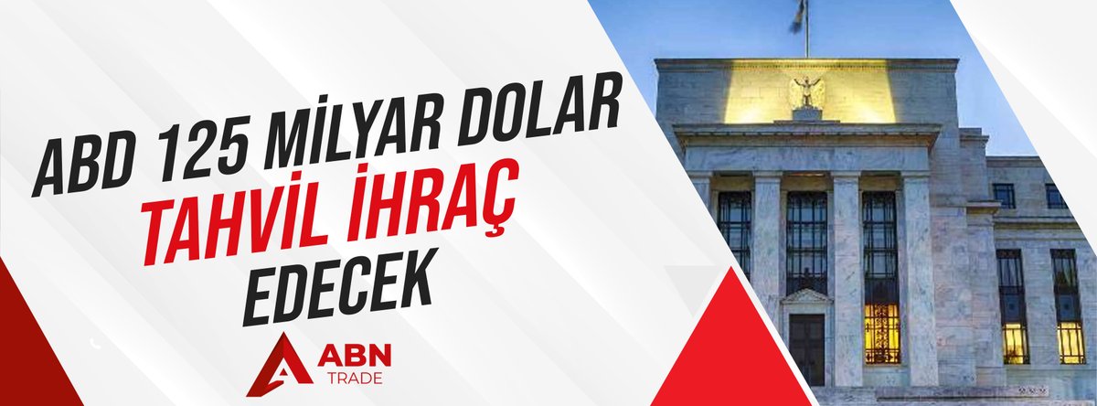 📍Amerika Hazine Bakanlığı, önümüzdeki hafta 125 milyar dolarlık tahvil ve bono ihraç edeceğini açıkladı. Bu rakam geçen çeyrekteki ihalelerin büyüklüğü ile aynı durumda. 📍İhalelerle yaklaşık 107,8 milyar dolarlık Hazine bonosu itfası karşılanacak ve 17,2 milyar dolar yeni…