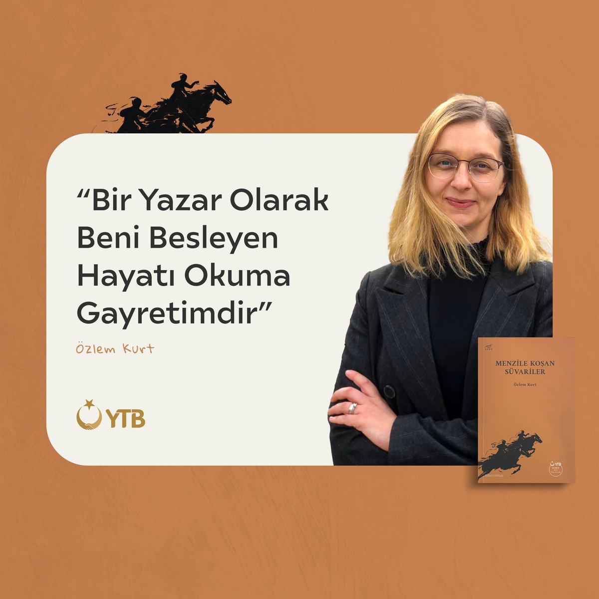 Kuzey Makedonyalı genç yazar Özlem Kurt, YTB'nin Soydaş Edebiyatı Destek Programı (#SEDEP) kapsamında yayımlanan ilk kitabı 'Menzile Koşan Süvariler'i ve edebî yolculuğunu #Bağlar dergisinin 5. sayısında anlattı. Söyleşiyi okumak için: dkp.ytb.gov.tr/haberler/bir-y…