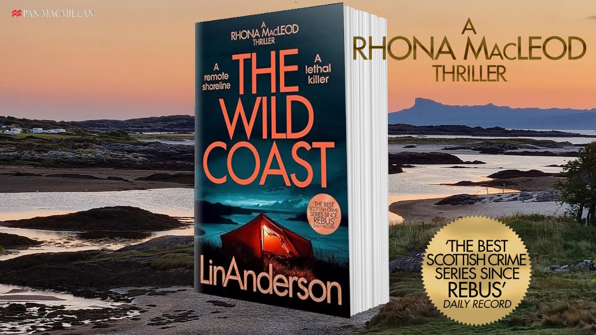 Now available in paperback!!! - THE WILD COAST: A Twisting Crime Novel That Grips Like a Vice, Set in Scotland. mybook.to/wildcoastpb  #Thriller #CrimeFiction #CSI #LinAnderson #RhonaMacLeod #TheWildCoast