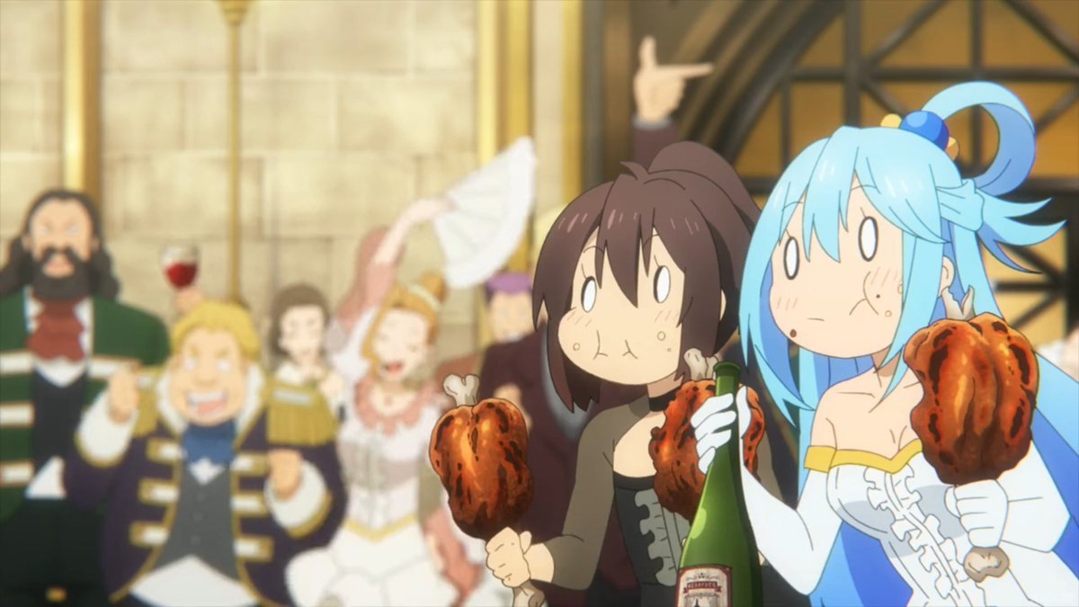 The third episode of KONOSUBA -God's Blessing on This Wonderful World! 3. Was okay, All Kazuma has done is be a play mate for the kings princess!