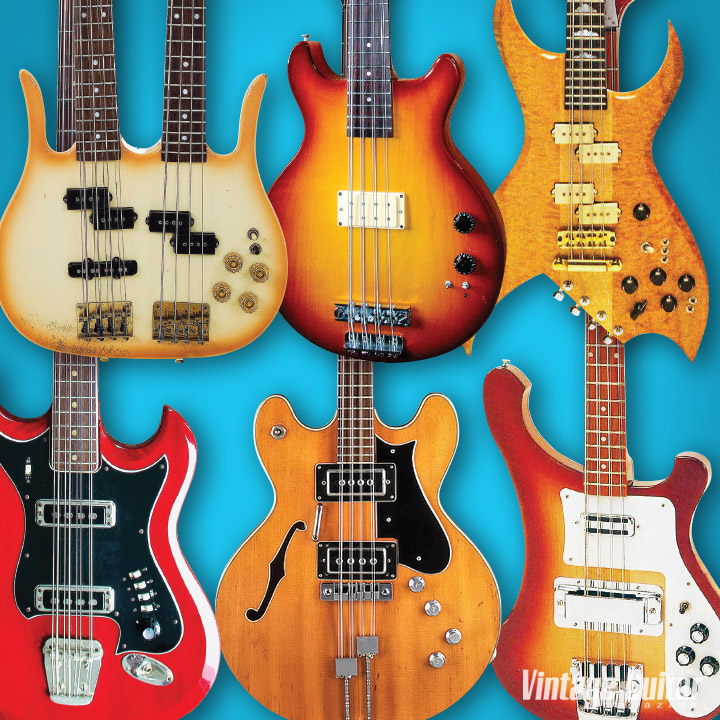 Eight-String Basses
Emerging in ’60s catalogs from Hagström and Framus, eight-string basses occupy a distinct place among musical instruments – their potent, dense sound used to add texture or color... #SonicNiche READ THE FULL ARTICLE: vintageguitar.com/62254/eight-st…
