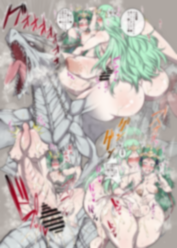 skebで描きました 感動の親子の再会です 