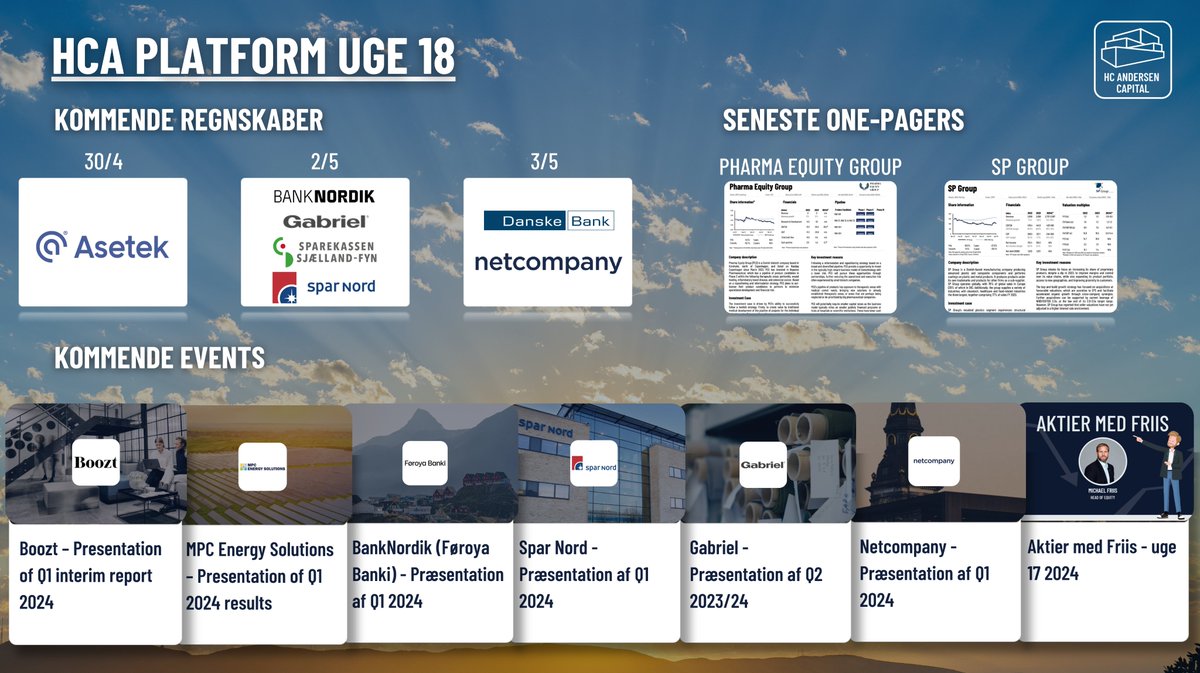 🇩🇰Dagens aktienyheder 02/05: Føroya Banki og Spar Nord

inderes.dk/analyst-commen…

hcandersencapital.dk/disclaimer/
$SPNO $BNORDIK