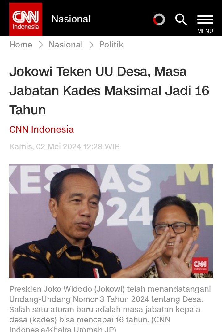 Kapan mau maju bangsa ini, jikalau regenerasi kepemimpinanpun terhambat karena UU. . Gak adakah anggota @DPR_RI yg katanya mewakili rakyat bersuara? @Jelli_cent @elsaday__ @Nagashima_007 @OniMeniq74 @YuliSugiyanto06 @EndahYulie06 @Adrian_susiloo