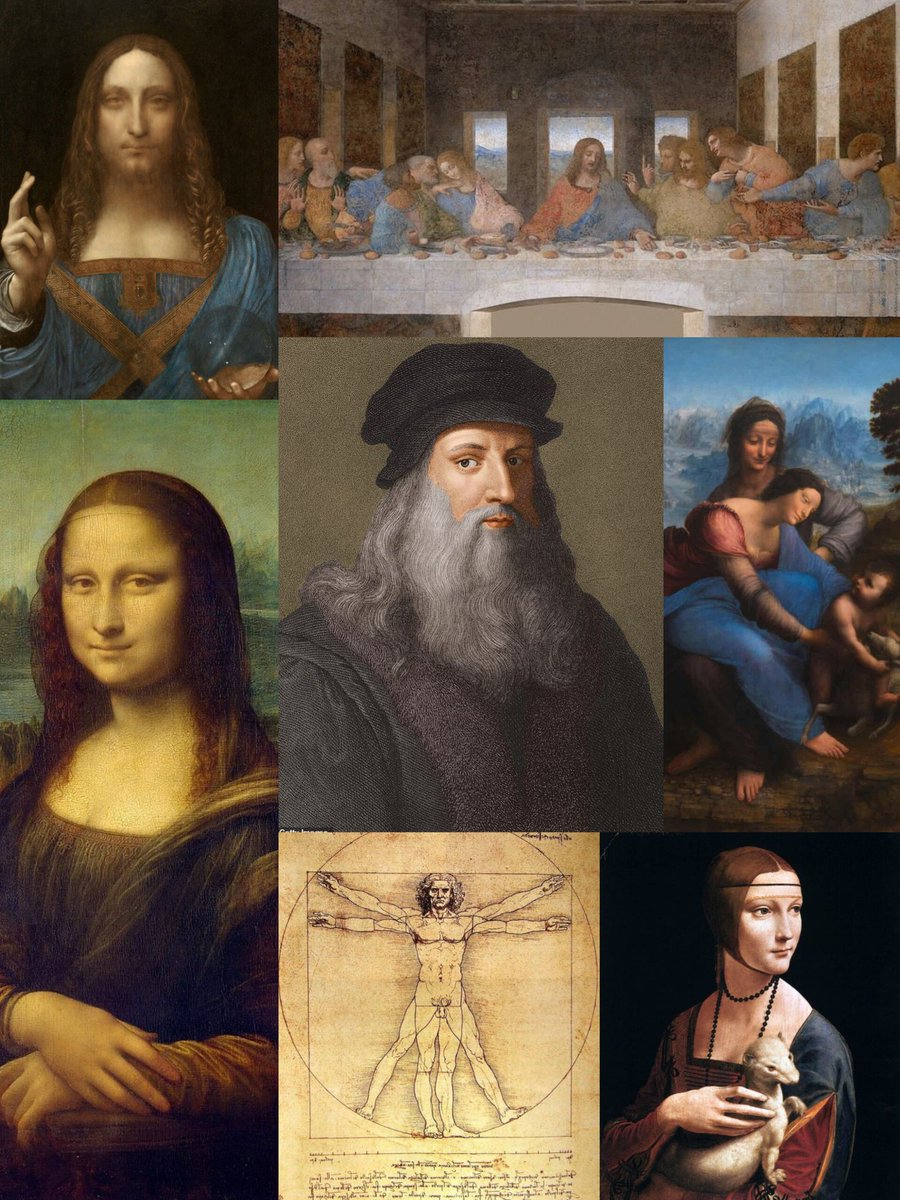 Rönesans döneminin çok yönlü dehası olarak bilinen Leonardo da Vinci'nin bugün ölüm yıldönümü. #2Mayıs 1519'da ölen İtalyan hezârfen, birçok alanda önemli katkılar yapmıştır. Filozofi, sanat, bilim ve mühendislik alanlarında etkili olmasıyla insanlık tarihine damgasını vurmuştur.