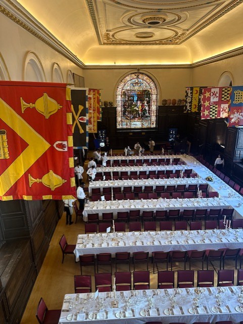 The Charter Dinner celebrates the granting of the Company's Royal Charter by Queen Mary Tudor on 4 May 1557. Official Company guests were invited to dinner with a speech by Liveryman The Rt Hon Lord Hague of Richmond #williamhague #stationershall #celebrate #history