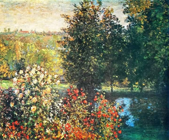 Claude Monet, Rose nel giardino di montgeron