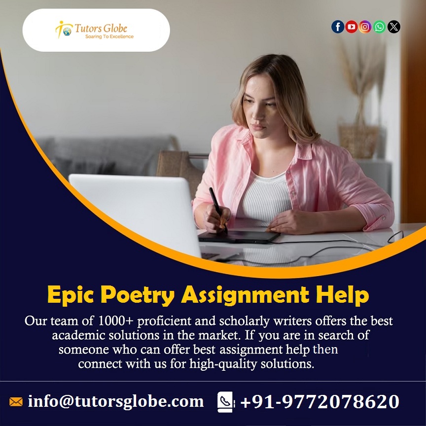 Pass the challenge of assignment writing to our talented and skilled Epic Poetry Assignment Help experts and score A++ effortlessly! #EpicPoetryAssignmentHelp  #Aeneid #EpicOfGilgamesh #TheIliad #Beowulf #ParadiseLost #TheDivineComedy #TheMahabharata #TheOdyssey #DonJuan #Dunciad