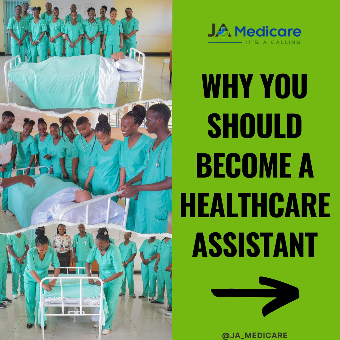 Here are some compelling reasons why one should consider pursuing a career as a healthcare assistant.
#jamedicare #healthcareassistant #healthcarecareer #medicalfield #patientcare
kenyatta/kahawasukari/Thursday/Pope/zakayo/southc