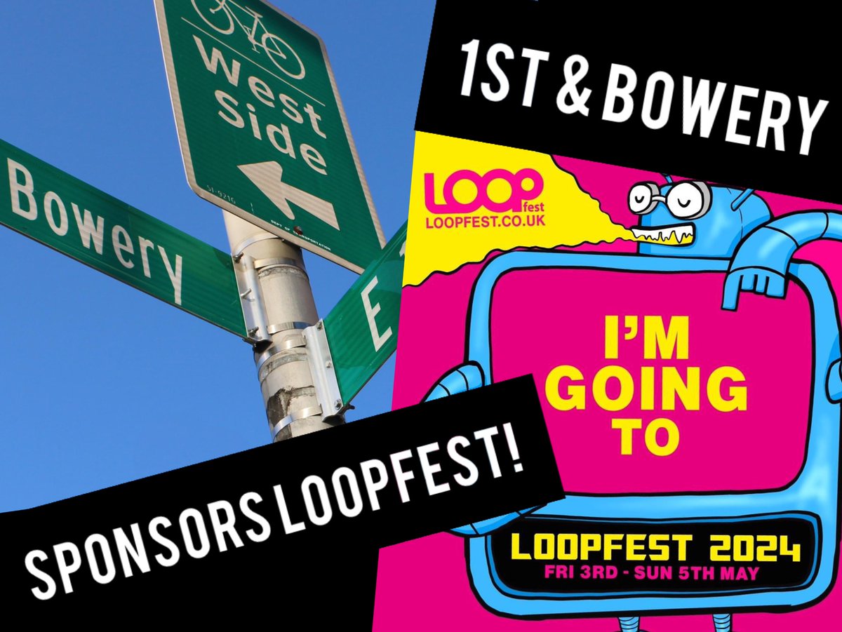 1standBowery's tweet image. Who’s going to Loopfest this bank holiday weekend? As proud sponsors of Loopfest we can’t wait to see all the bands! Have a great time everyone! 
#loopfest #shrewsbury #shropshire #proudsponsors #bankholiday #bankholidayweekend