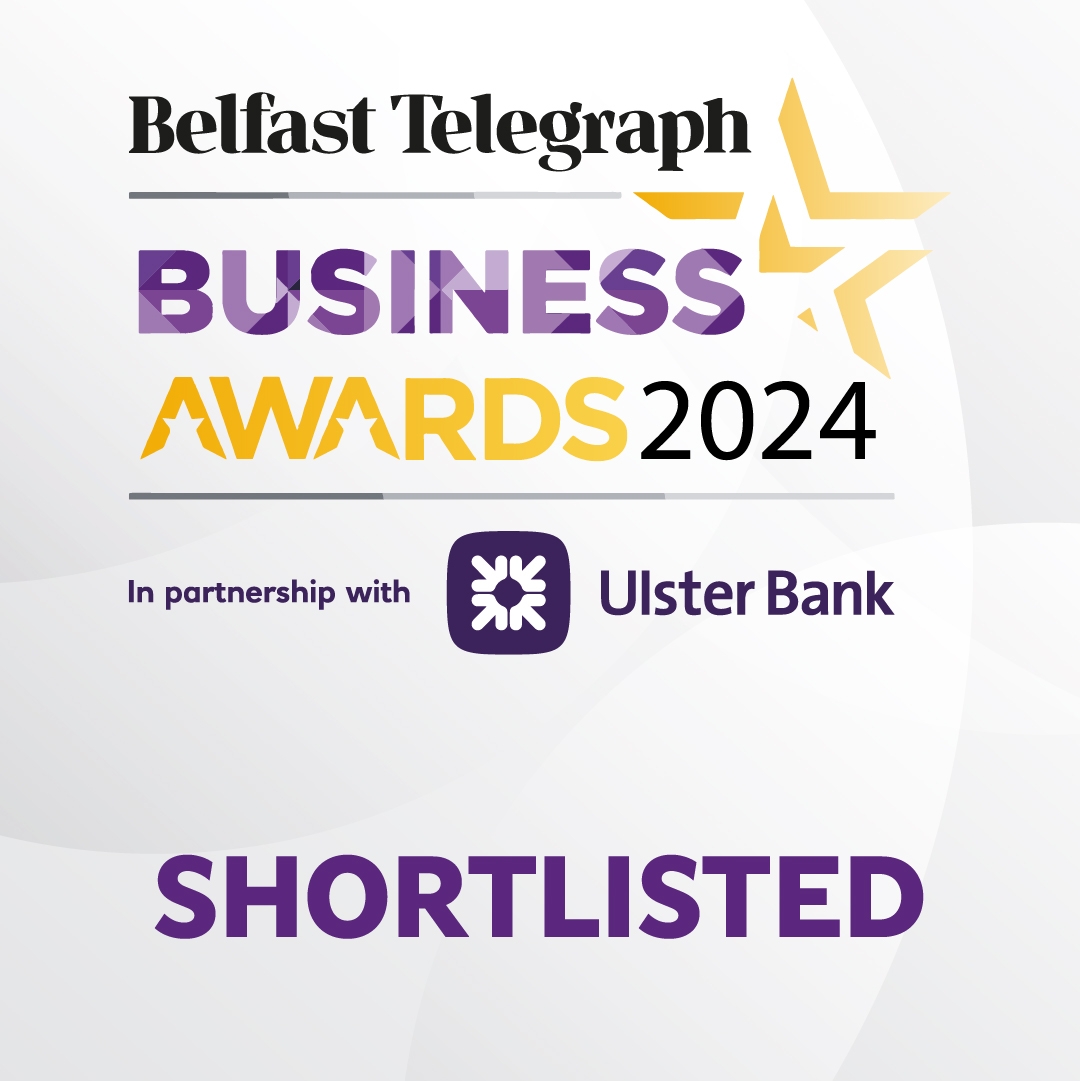 The countdown is on! 
We’re thrilled to be shortlisted for the Belfast Telegraph Business Awards 2024 which takes place tonight  @Crowne Plaza Belfast 
Looking forward to connecting with  other finalists and celebrating the achievements of NI businesses.
#BelTelAwards