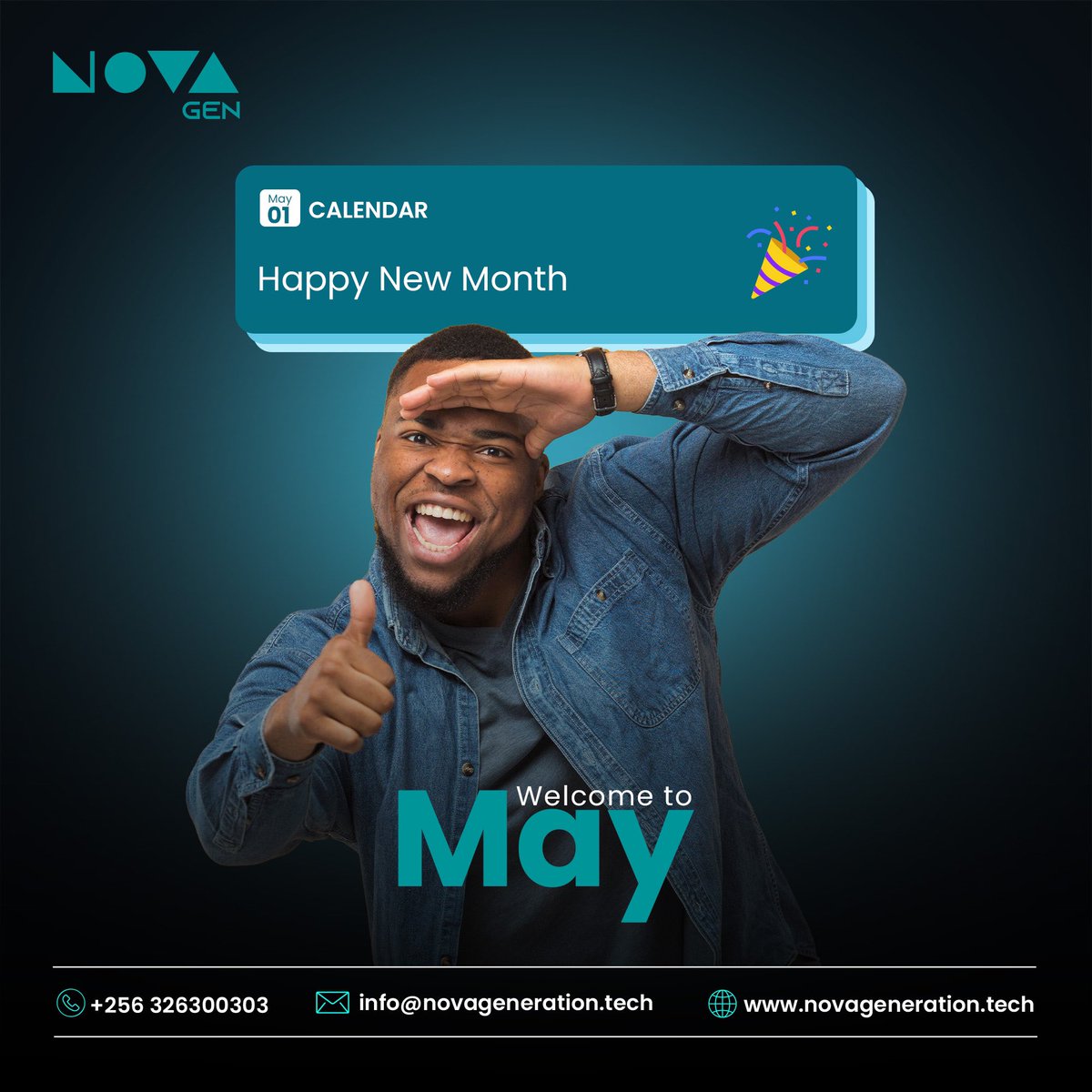 5/12. Welcome to the month of May! 

Let us make the best out of it and make it extraordinary!
#HappyNewMonth #NovaGenUG