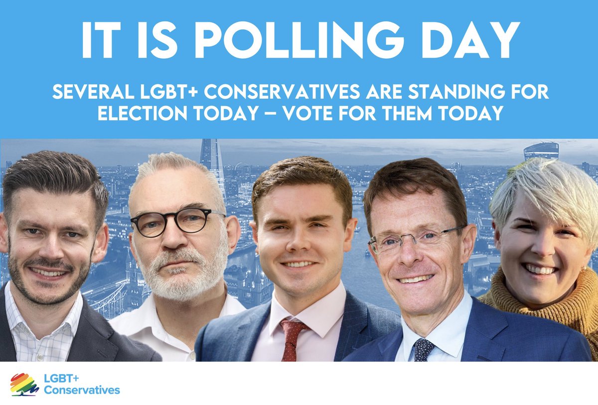 LGBT+ Conservatives are delivering for their constituents, local businesses and hard working families all over the UK. Get out and vote for them today - @FreddieDowning_, @AndrewBoff, @keane_duncan, @emmabest22 and @andy4wm. Vote @Conservatives. #VoteConservative