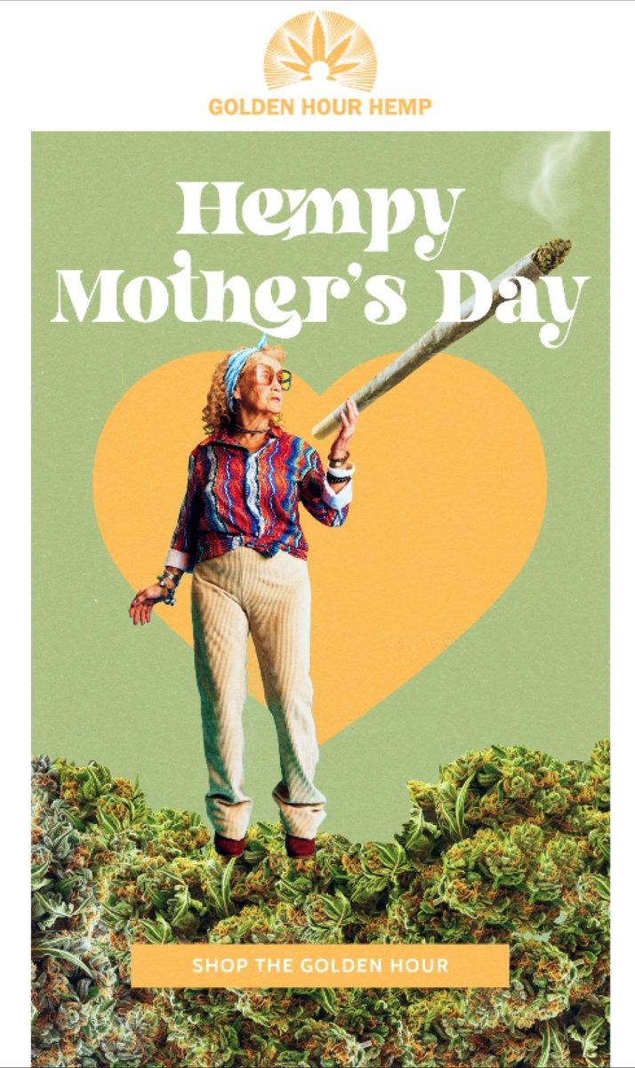 Hempy Mother’s Day by @FlowiumOfficial  

#emailmarketing #flowium #emaildesign