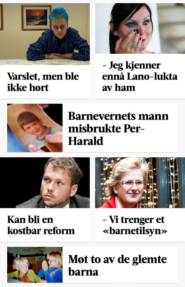 elingre1's tweet photo. I 2011 avdekket @adresseavisen hvor vanlig det er med overgrep mot #fosterbarn og #Instukids. «Kan bli en kostbar reform» sa barneminister @audunlysbakken. Beskyttelse fantes ikke. #Barnevernet ble privatisert under SV/AP. Fortjenesten, overgrepene og angrepene mot varslerne økte https://t.co/AbkNhEdqsw