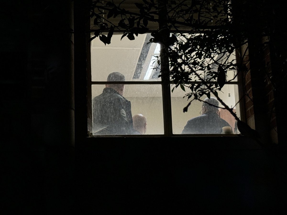 LAPD top brass having a meeting in UCLA Kaplan building