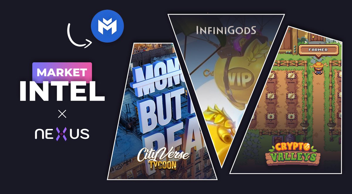 Did you miss the Nexus newsletter in the past week?

Then here's the Nexus intel:

🕹️ Gaming Narrative Play

The PWA Narrative: More recently, we have seen more Web3 gaming studios that use PWAs.

This allows them to sell tokens/NFTs inside a mobile app (e.g. Honeyland,…